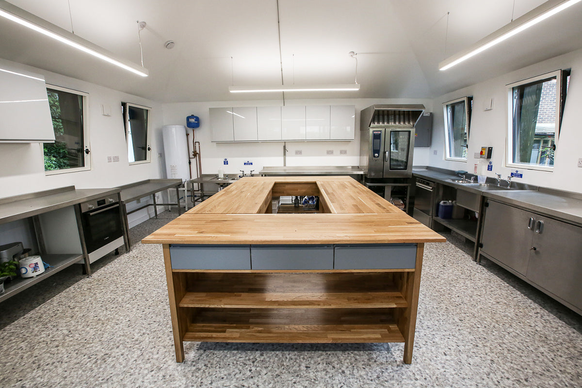 Interior of Rhyl Kitchen Classroom