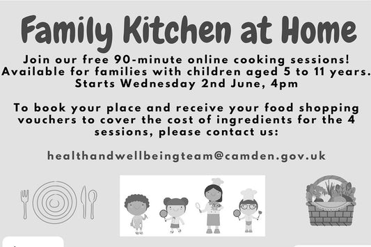 Camden LA Film Recipes for Family Kitchen Programme - 28.3.22