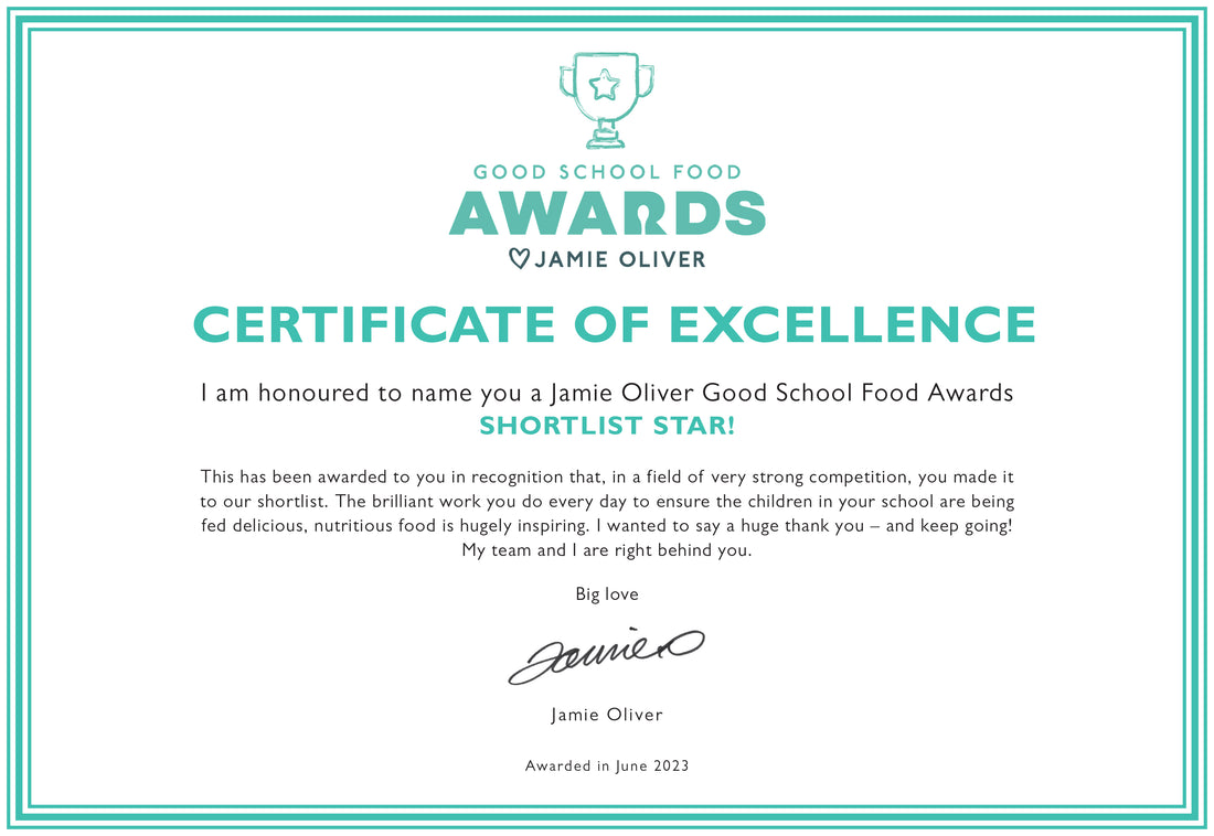 Good School Food Award