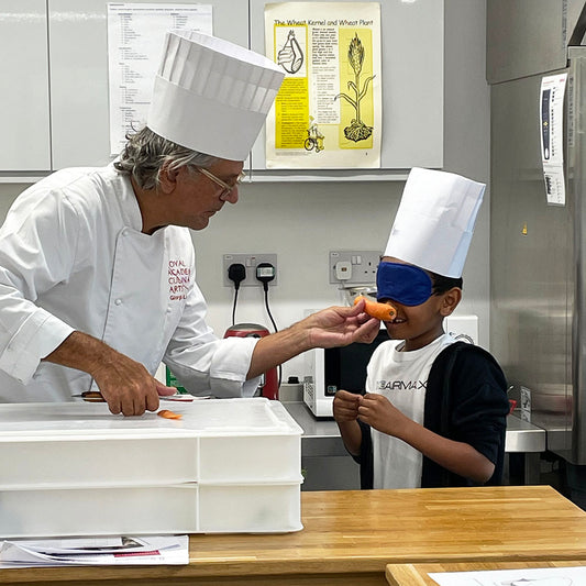 Chef Giorgio Locatelli at Rhyl Kitchen Classroom