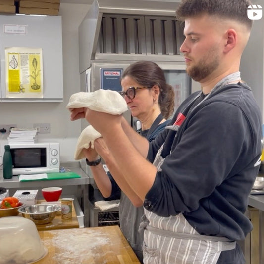 Pizza Making Workshop at Rhyl Kitchen Classroom