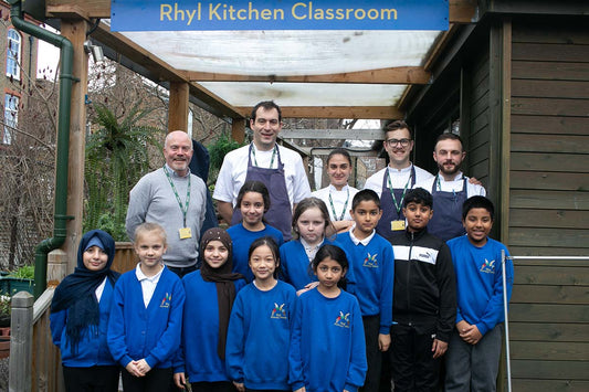 Claridges chefs at Rhyl Kitchen Classroom